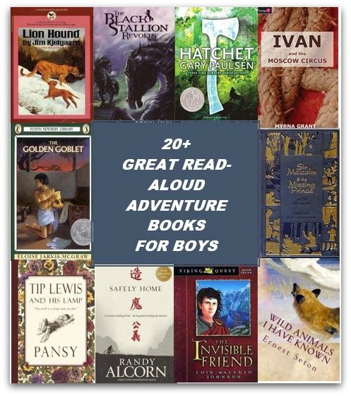 Best Read Aloud Adventure Books for Boys