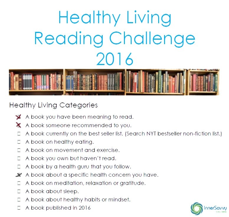 Healthy Reading Challenge – March 2016