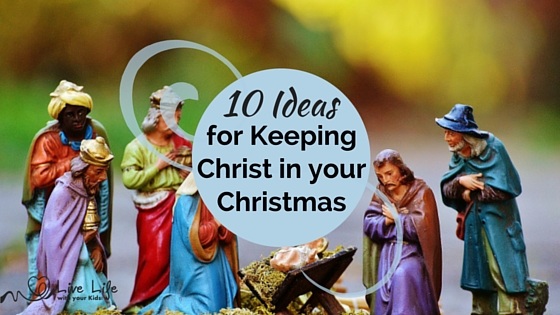 Keeping Christ in Christmas can be just a catch phrase that Christians use to make celebrating Christmas ‘ok’. Or it can be a hearts desire to use this time where our society celebrates to reflect Christ, his love and purpose for people. Here are 10 ideas that we have used over time to help our family focus on loving God and loving others at Christmas time.