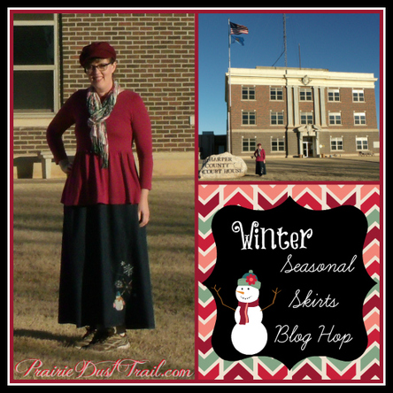 Winter Seasonal Skirts Blog Hop