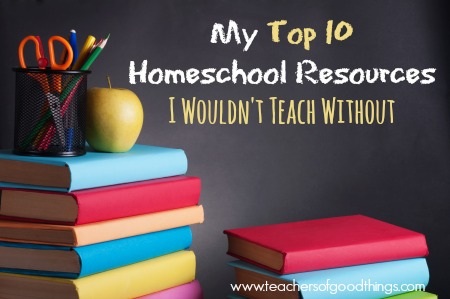 My top 10 homeschool resources I wouldn't teach without -Dollie Freeman