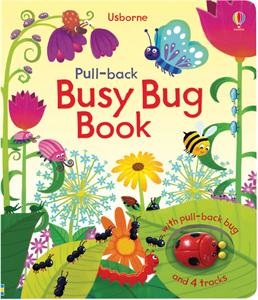 Watch as the bug whizzes around the tracks in this delightful interactive book. Wind up the bug by pulling it backward, place it on the tracks and watch it wiggle around the garden.