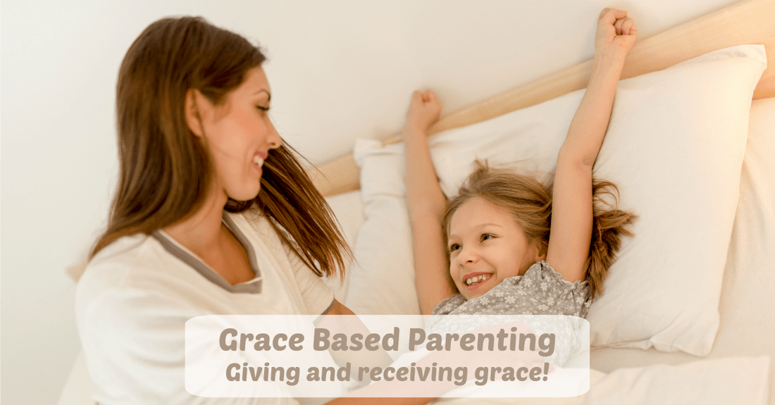 Grace Based Parenting in Our Blended Family Home How to parent with grace, while keeping the rules in tact.