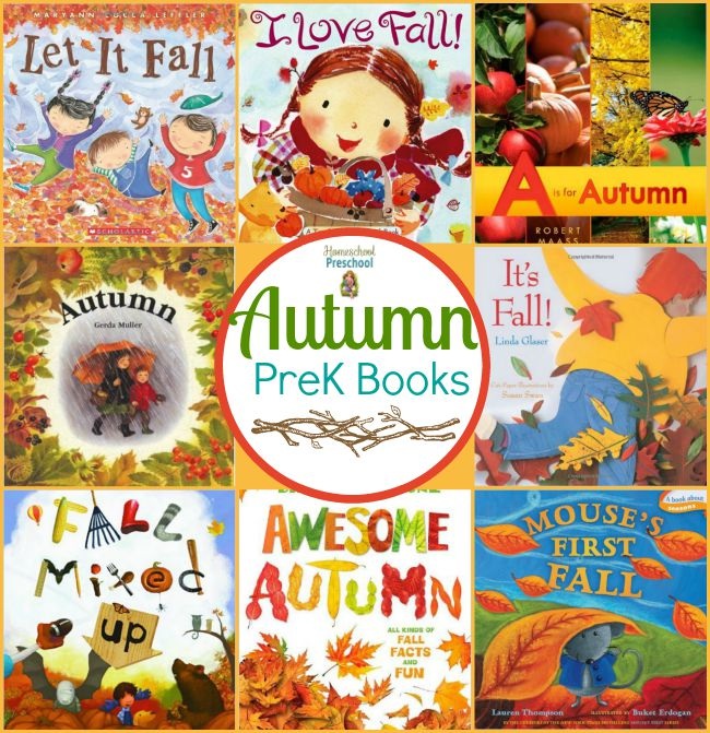 Fall Book Basket for Preschoolers