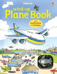 Wind up the plane and watch it whiz around the tracks in this delightful interactive book.