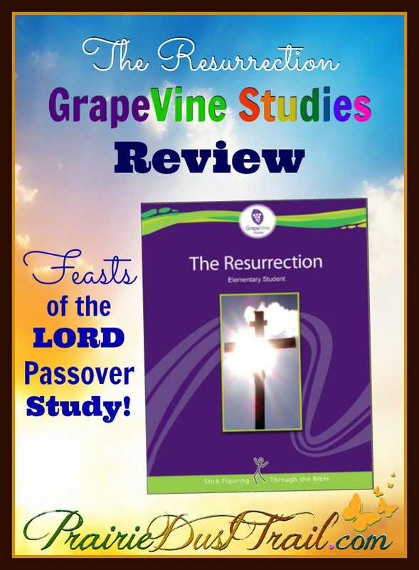 The opportunity to do this review was exciting especially since it was for a Resurrection Study this close to Passover. This is perfect for the spring Feasts of the LORD.