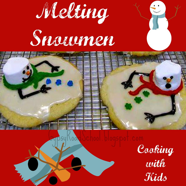 Adorable Melting Snowmen Cookies!! at Gypsy Road School blog