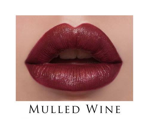 LipSense Mulled Wine is a cool, dark, matte color. It's gorgeously bold!