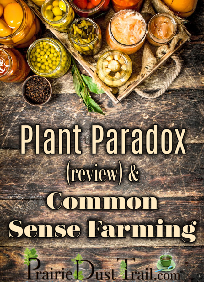 The Plant Paradox is an interesting compilation of information and scientific study, but when my dietician friend found out I got it, she had some legitimate concerns. There are also some things as a farm girl and Bible believer that I totally disagree with.