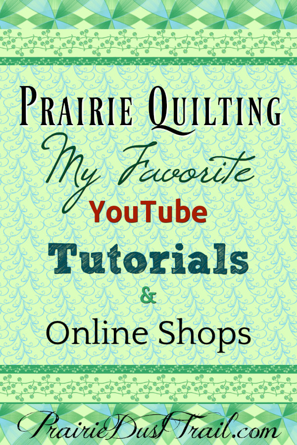 While the children are outside doing their farm chores and I'm in between my naps... I watch quilting tutorials. In case you are a quilter or have ever considered quilting, I'd love to share these with you. 