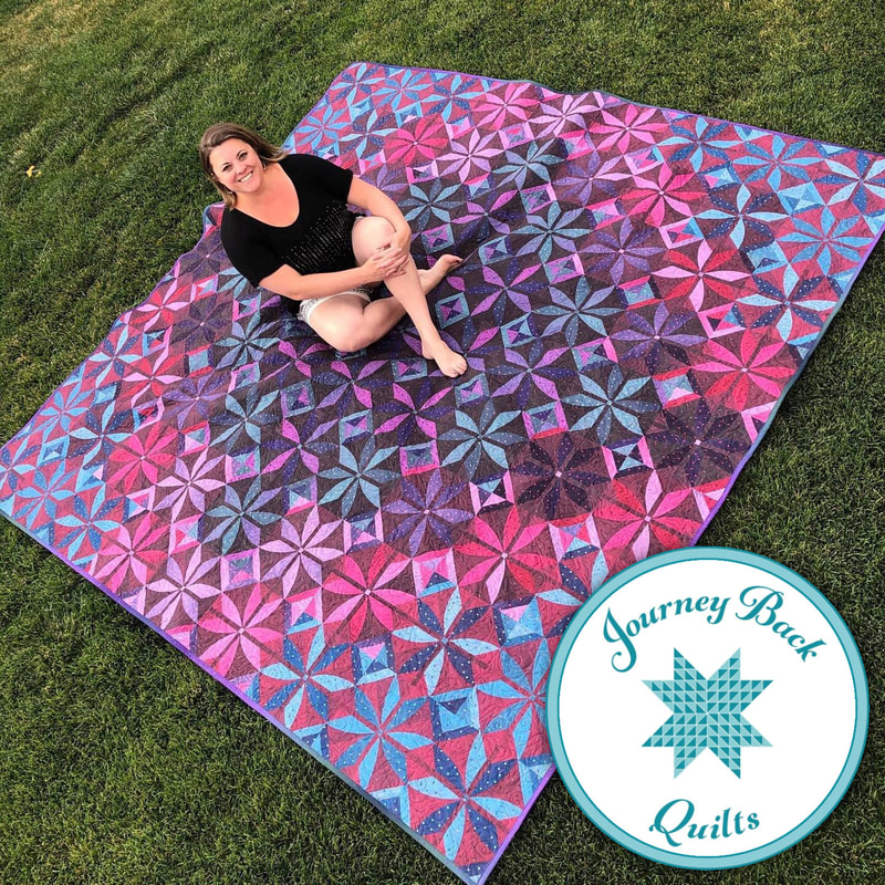 Rachel Miller is owner of Journey Back Quilts. She is on a mission to help creative people, like you, avoid the struggles she had in the beginning of her quilting journey so they can create projects they will be proud of. She offers several services to help you in every step of your quilting journey.