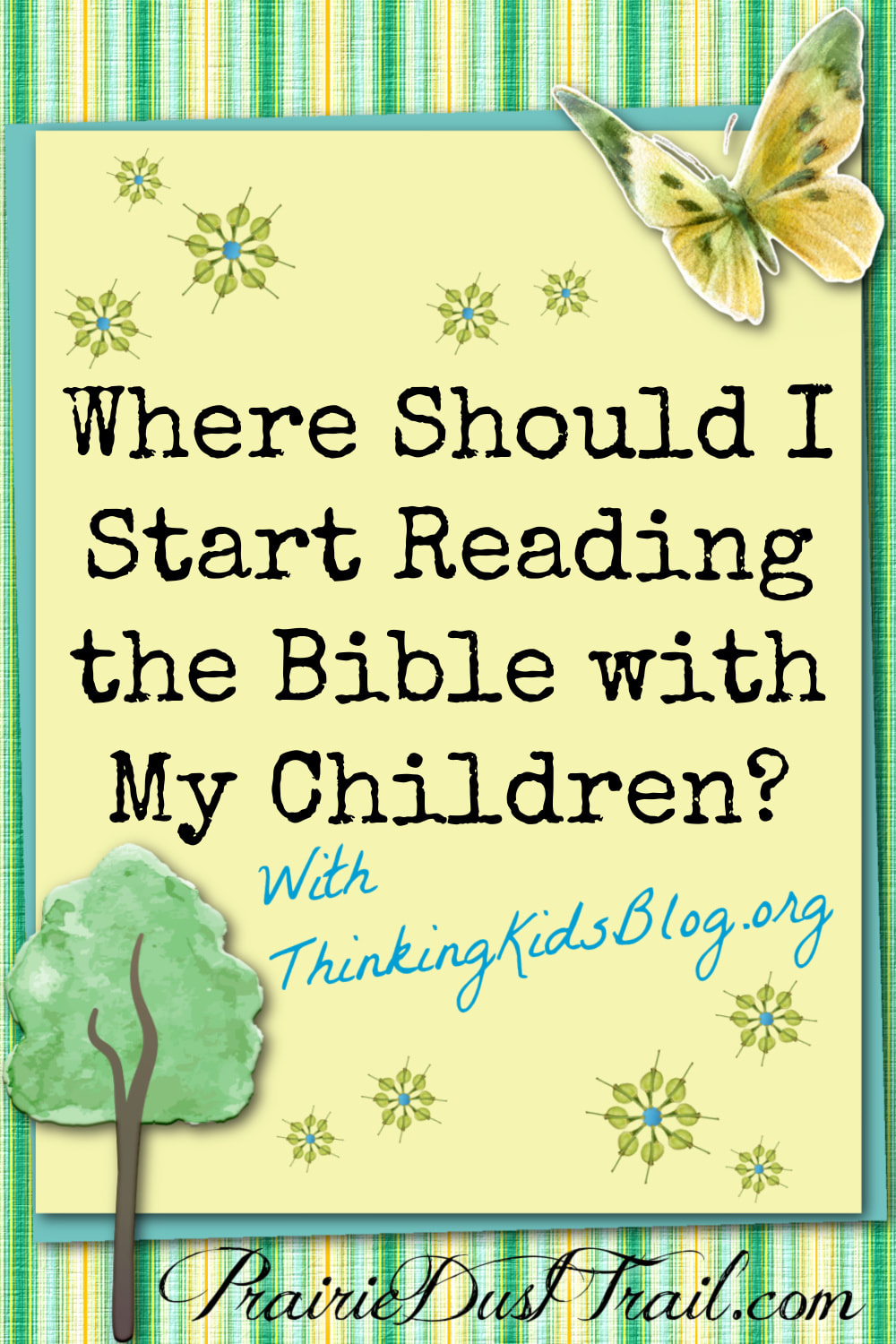 My friend Danika Cooley has created an excellent place for parents to start reading and teaching the Bible with their children. I'm so excited to share this with you!